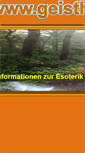Mobile Screenshot of geistheiler-schamanen.de